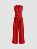 BONNIE | Chic Sleeveless Wide-Leg Jumpsuit