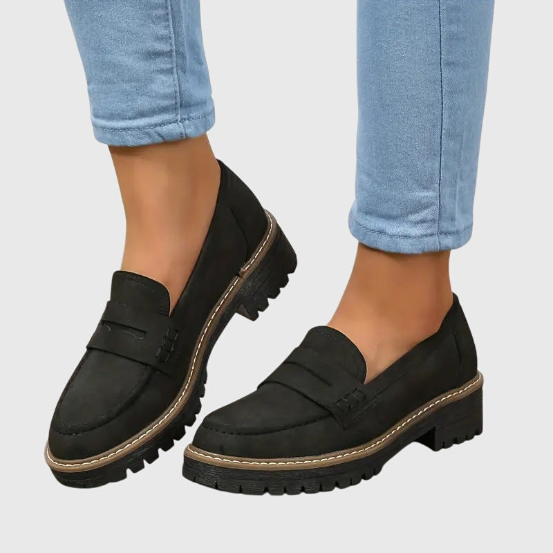 Clara | Timeless Suede Loafers