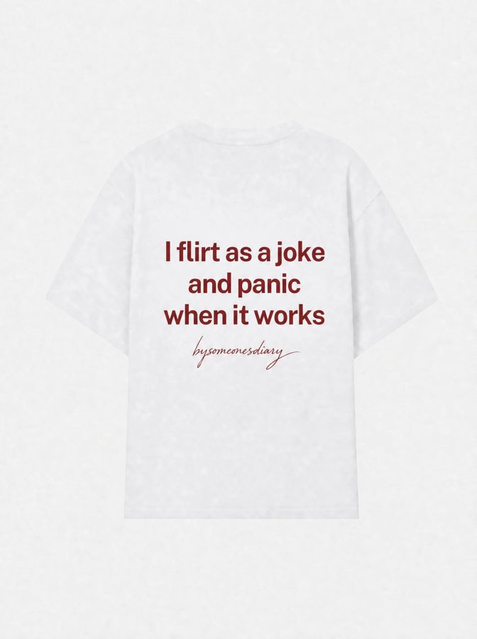 I flirt as a joke and panic when it works